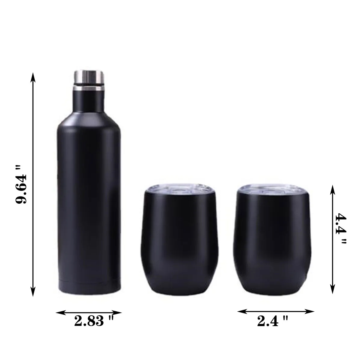 Stainless Steel Pack Tumblers Cup 1 Insulated Wine Box 2