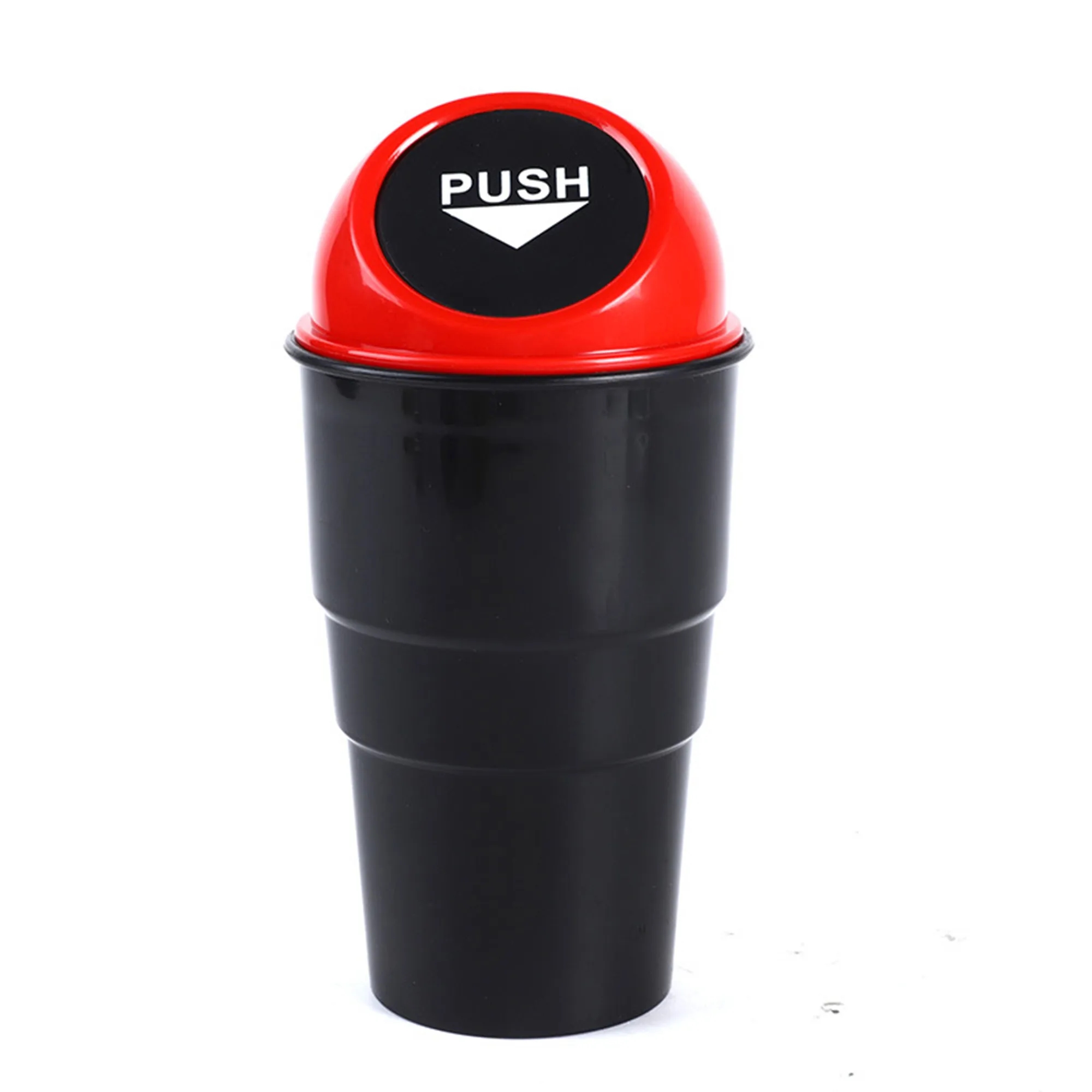 Leakproof Car Trash Can Compact Cup Holder 1