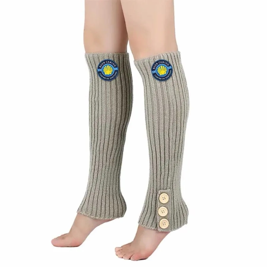 Button Trace Leg Warmer 2