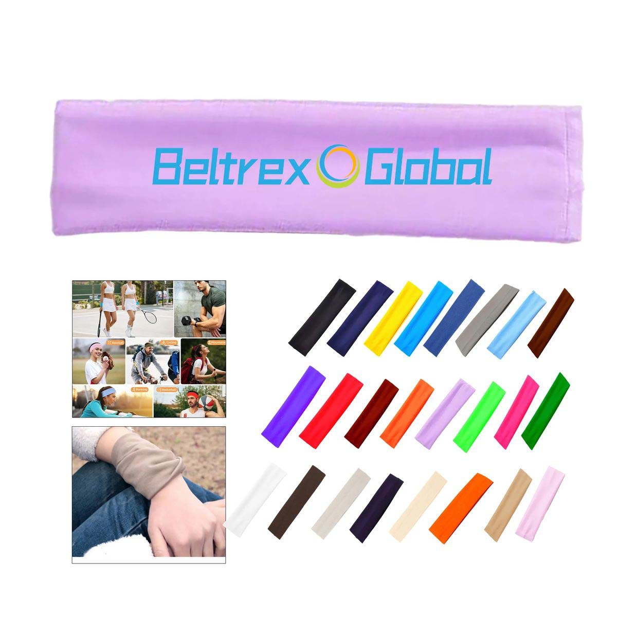 Durable Workout Headband for Yoga and Training 11