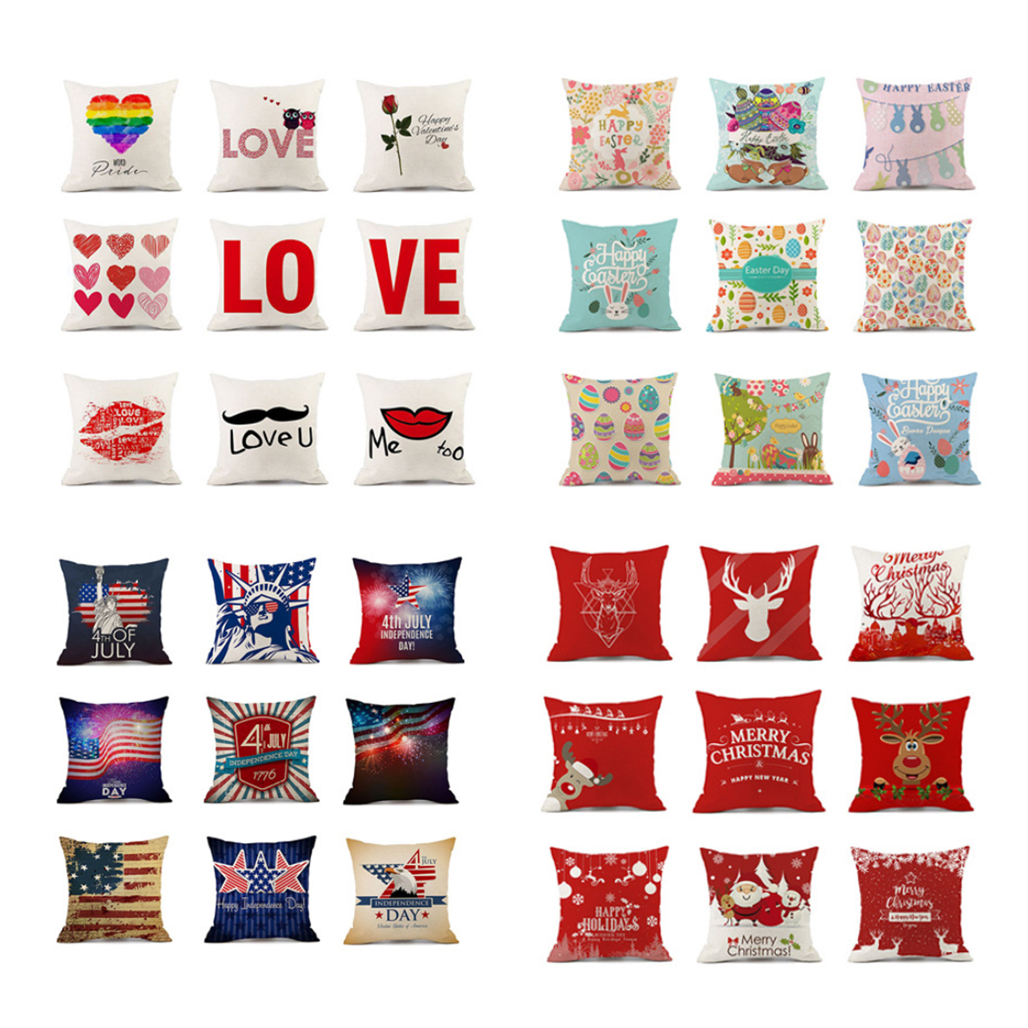 MOQ20 Customized Body Pillow Covers 3