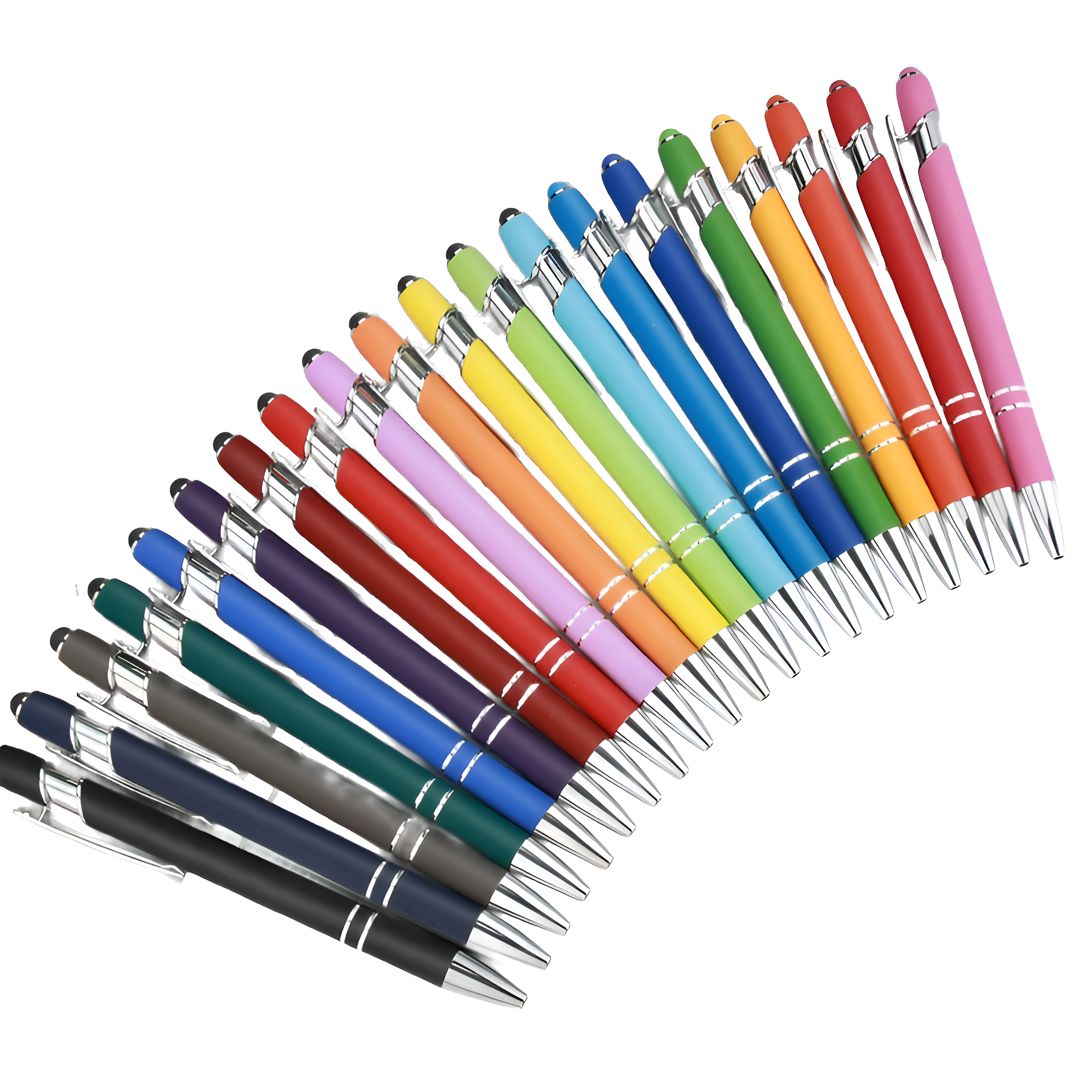 Metal Ball Pen w/ Stylus 2