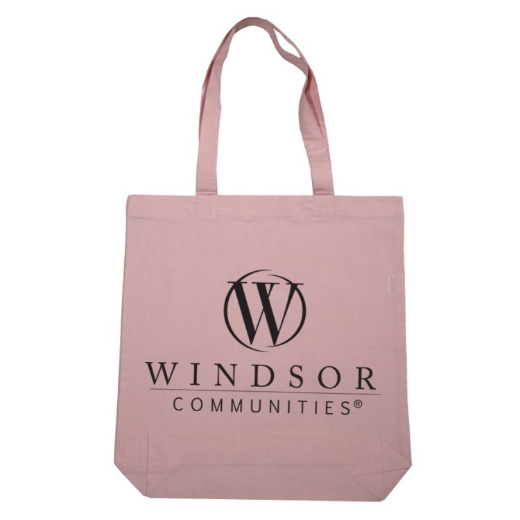 Economical Tote Bag W/Gusset, custom tote bag with logo imprint 3