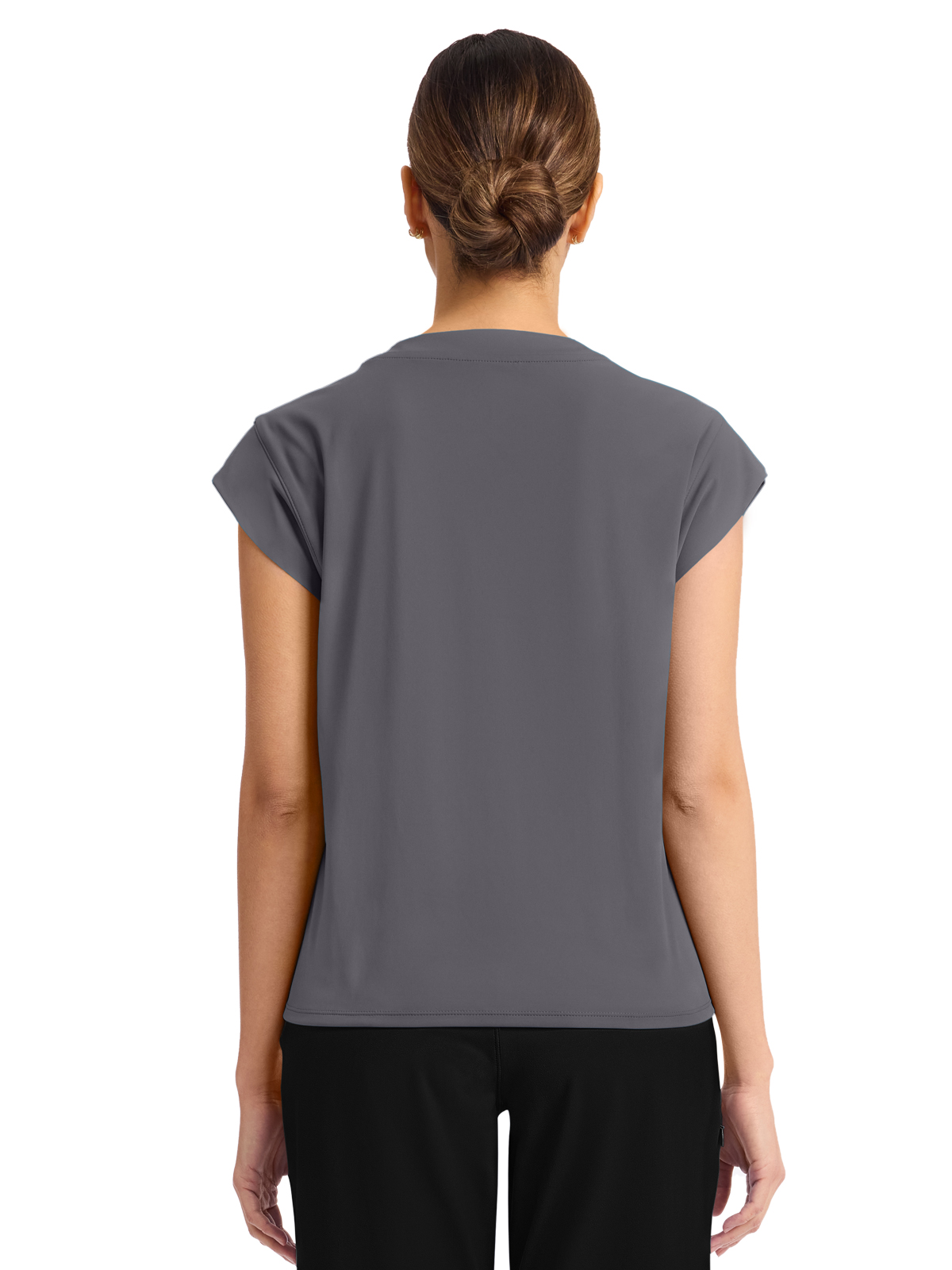 Cherokee - Cherokee Achieve - Women's 1-Pocket Crew Neck Top 19