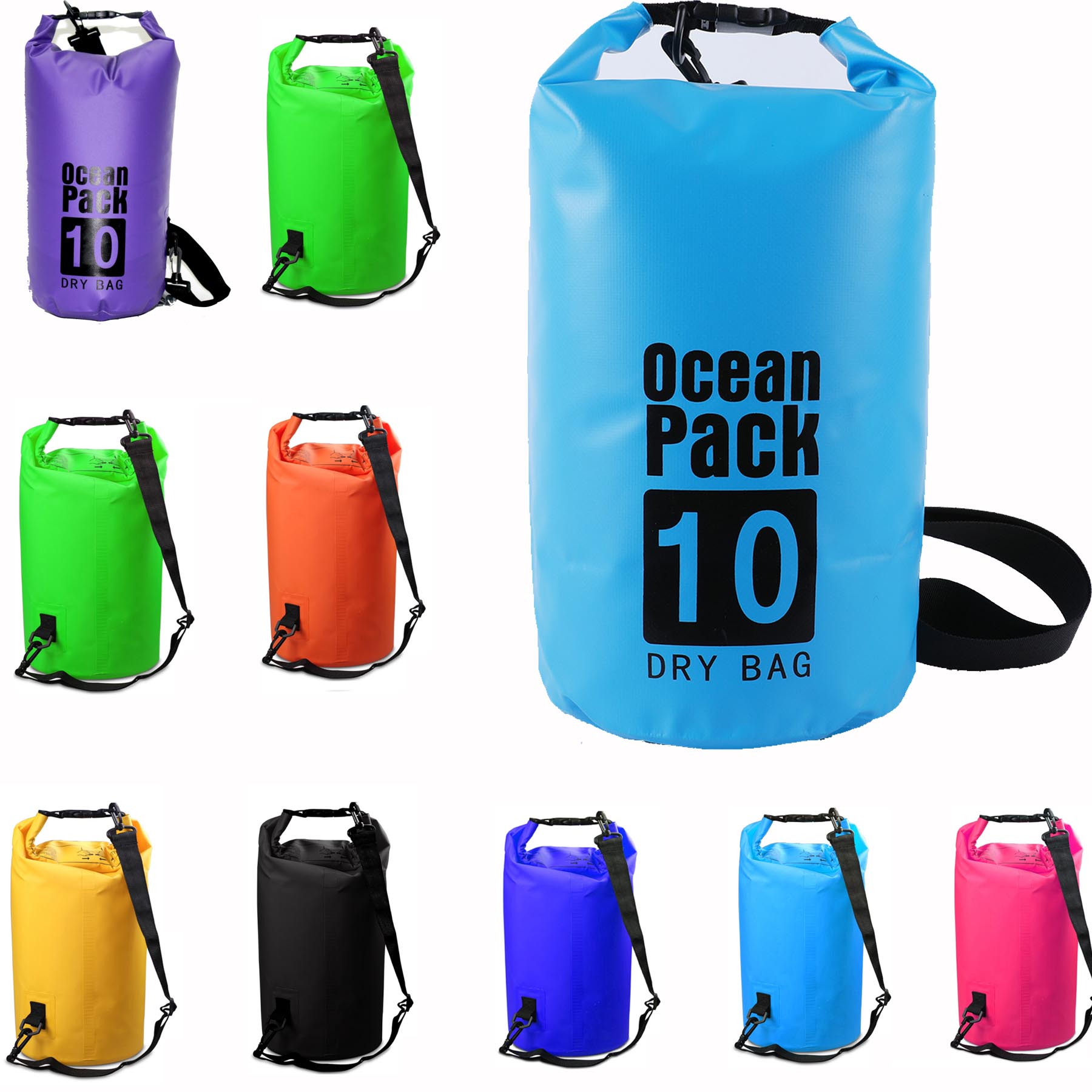 10L Outdoor Swimming Waterproof Bag 1