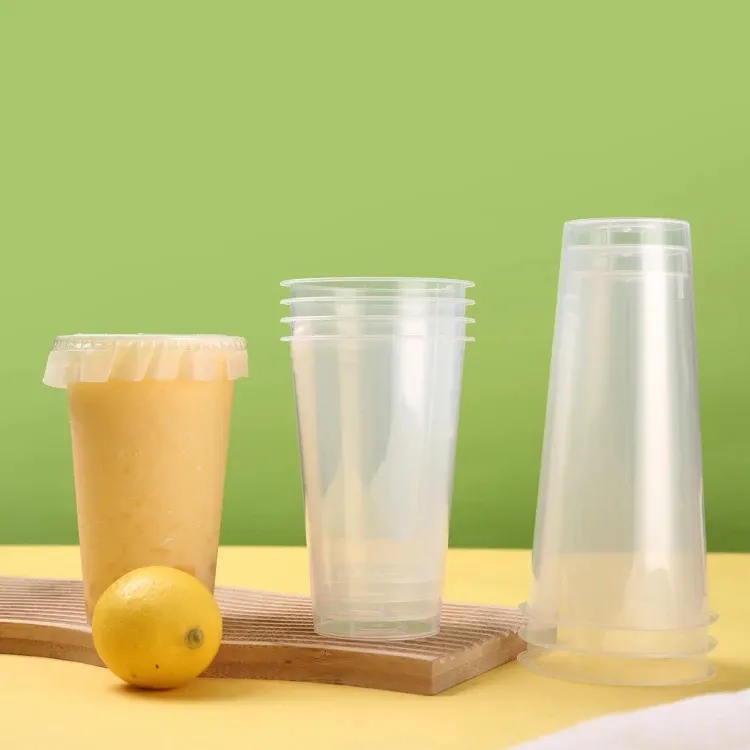 Custom Frosted Disposable Plastic Cups 4