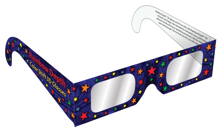 RainbowDepth 3D Glasses - Stock 3