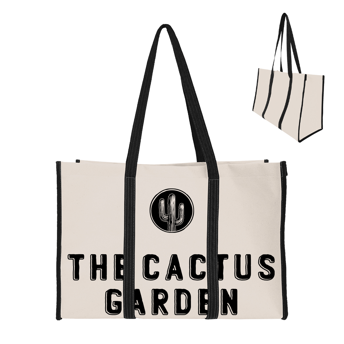 Recycled Canvas Wrap Around Tote Bag 3