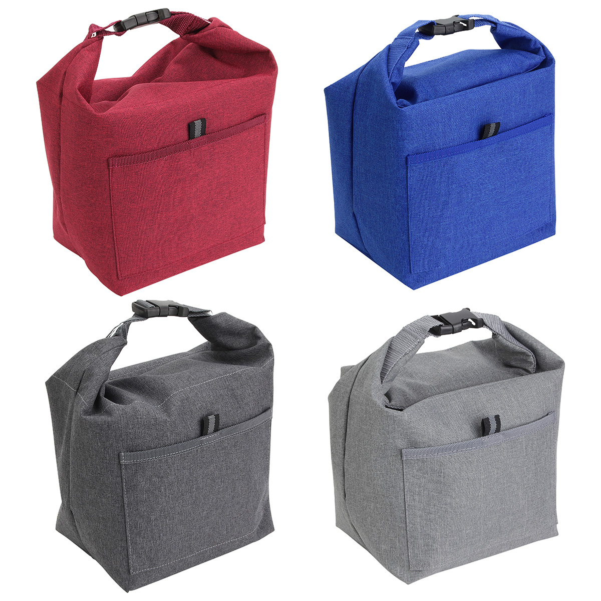 Bellevue Heathered Polyester Insulated Lunch Tote 26