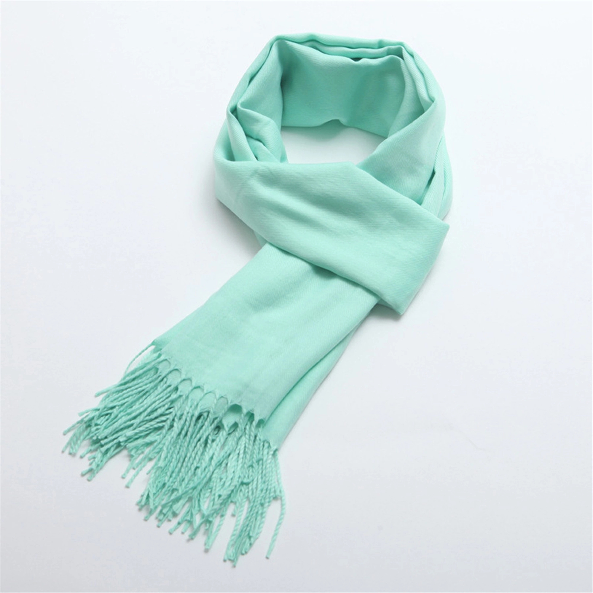 Cashmere Scarf With Fringes 3