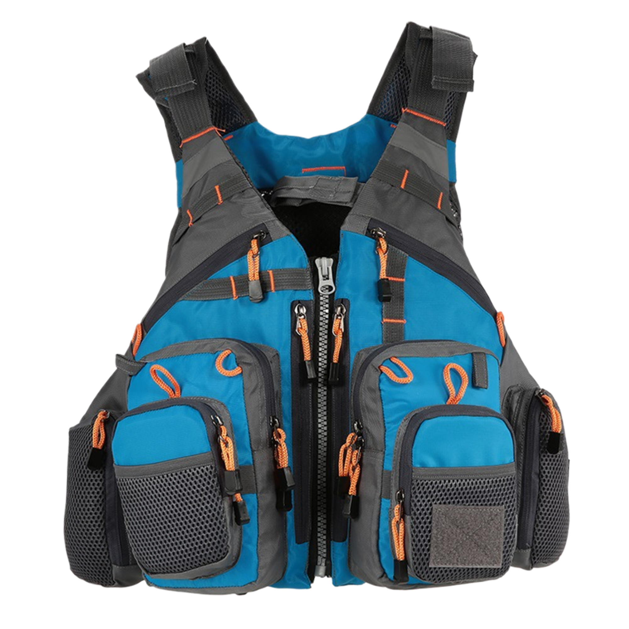 Adjustable Multi-Pocket Life Vest With Floatation 4
