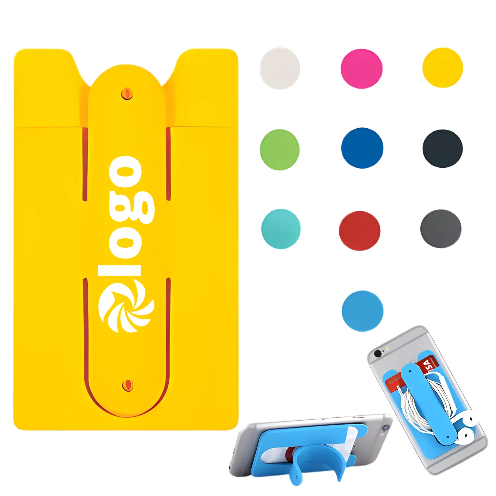 Silicone Tech Pocket with Stand