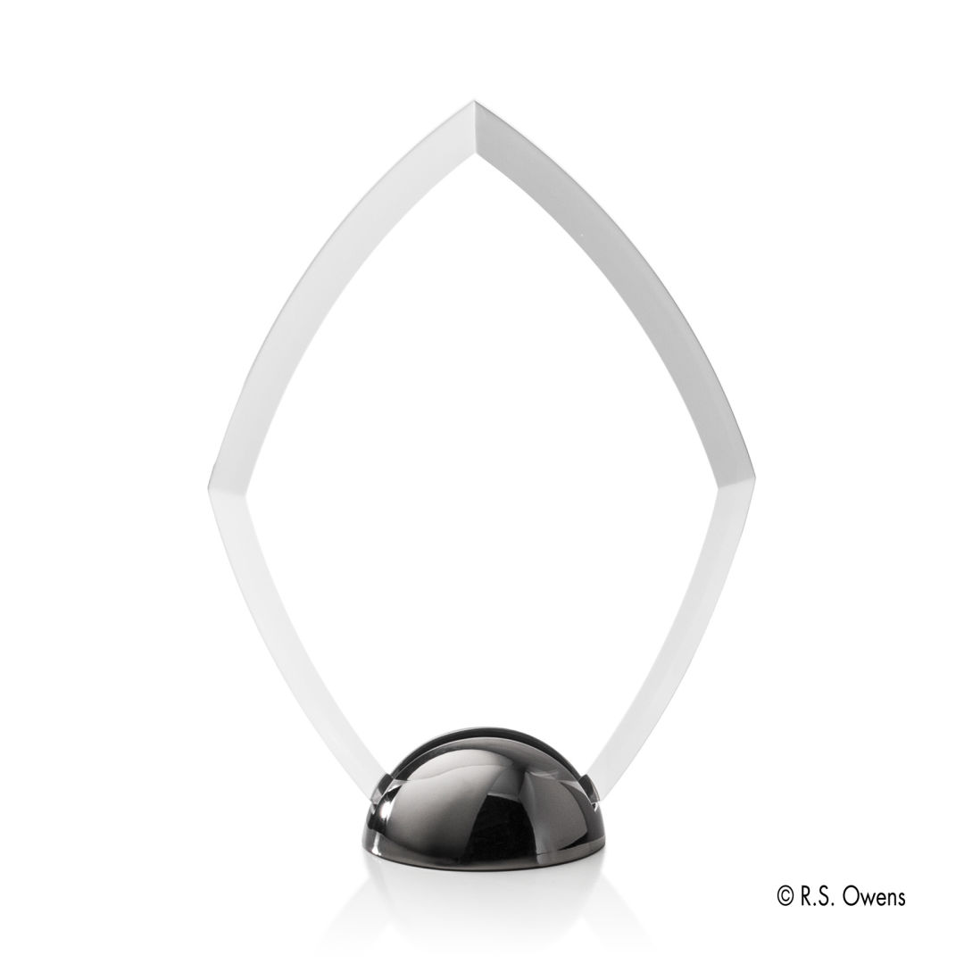 Diamond Hemisphere Award - Laser Engraved 3