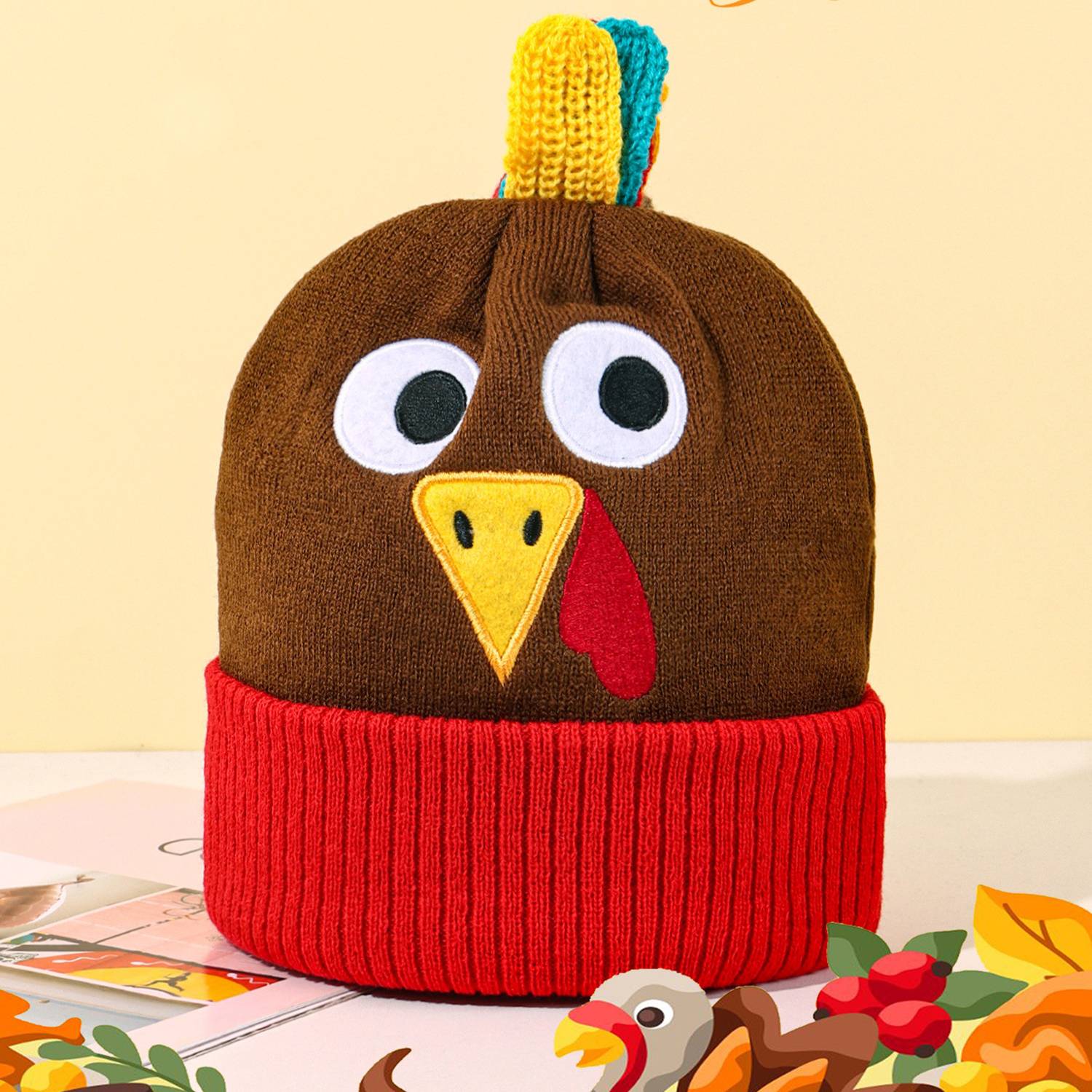 Custom Thanksgiving Turkey/Winter Hat 2