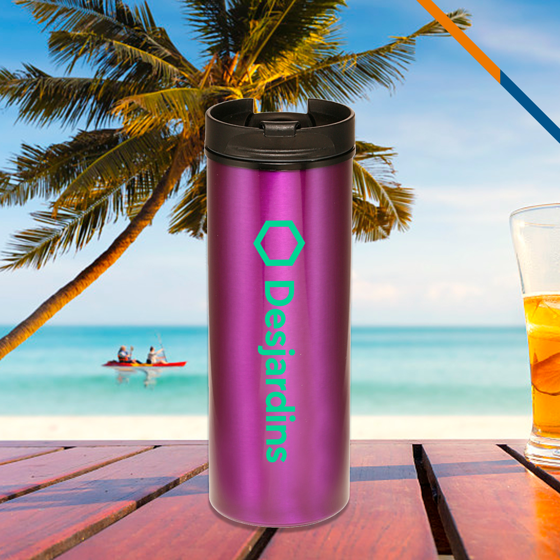 Gachi Aluminum Travel Mug - 16 OZ. 6