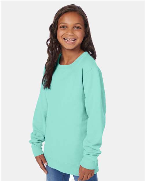 Youth Garment-Dyed Crewneck Sweatshirt - GDH475 19