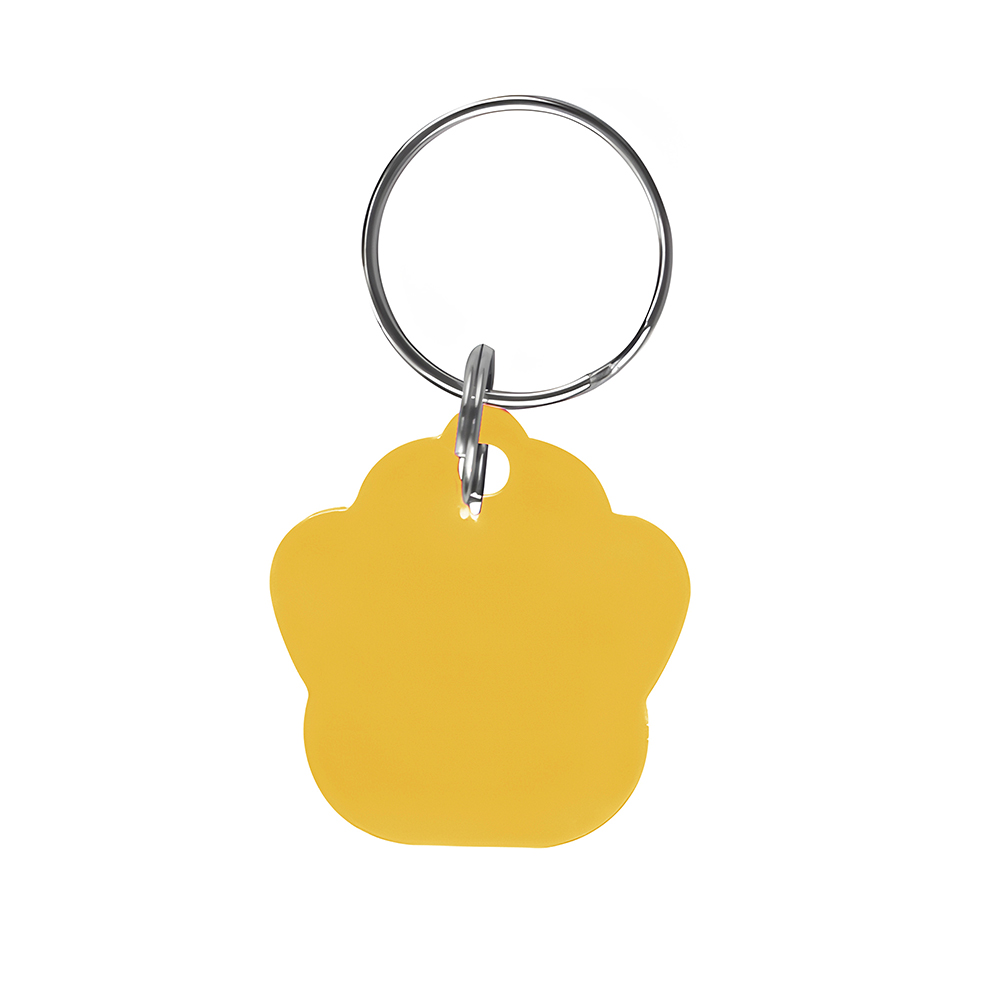 Paw Shaped Collar Dog Tag 2