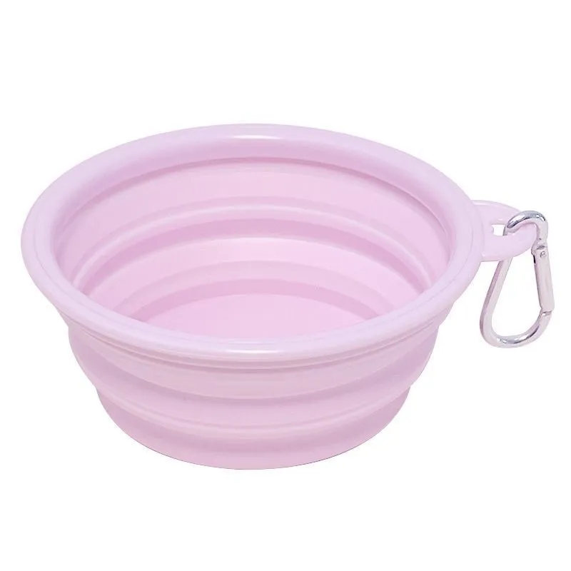 Collapsible Pet Bowl With Carabiner 5