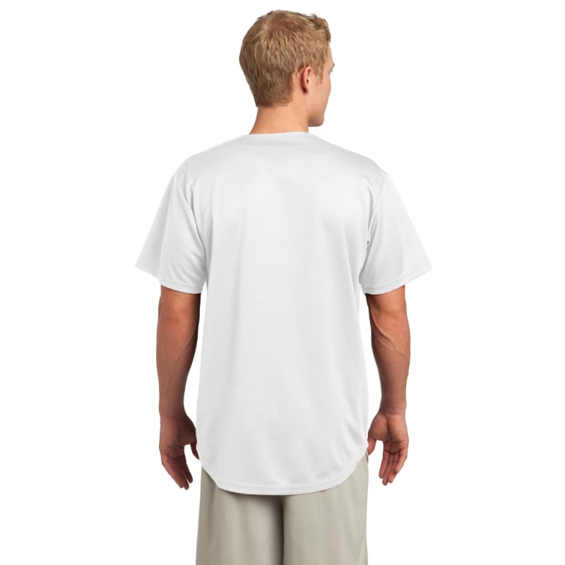 Sport-Tek PosiCharge Tough Mesh Full-Button Jersey. 22