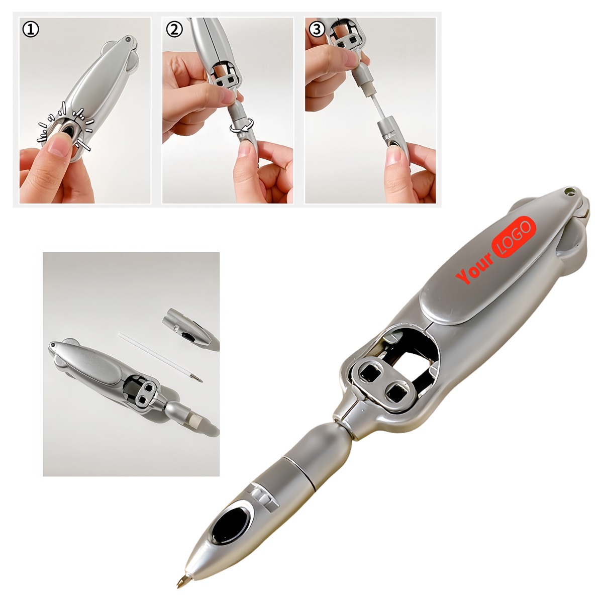 Foldable Squid Ballpoint Pen 1