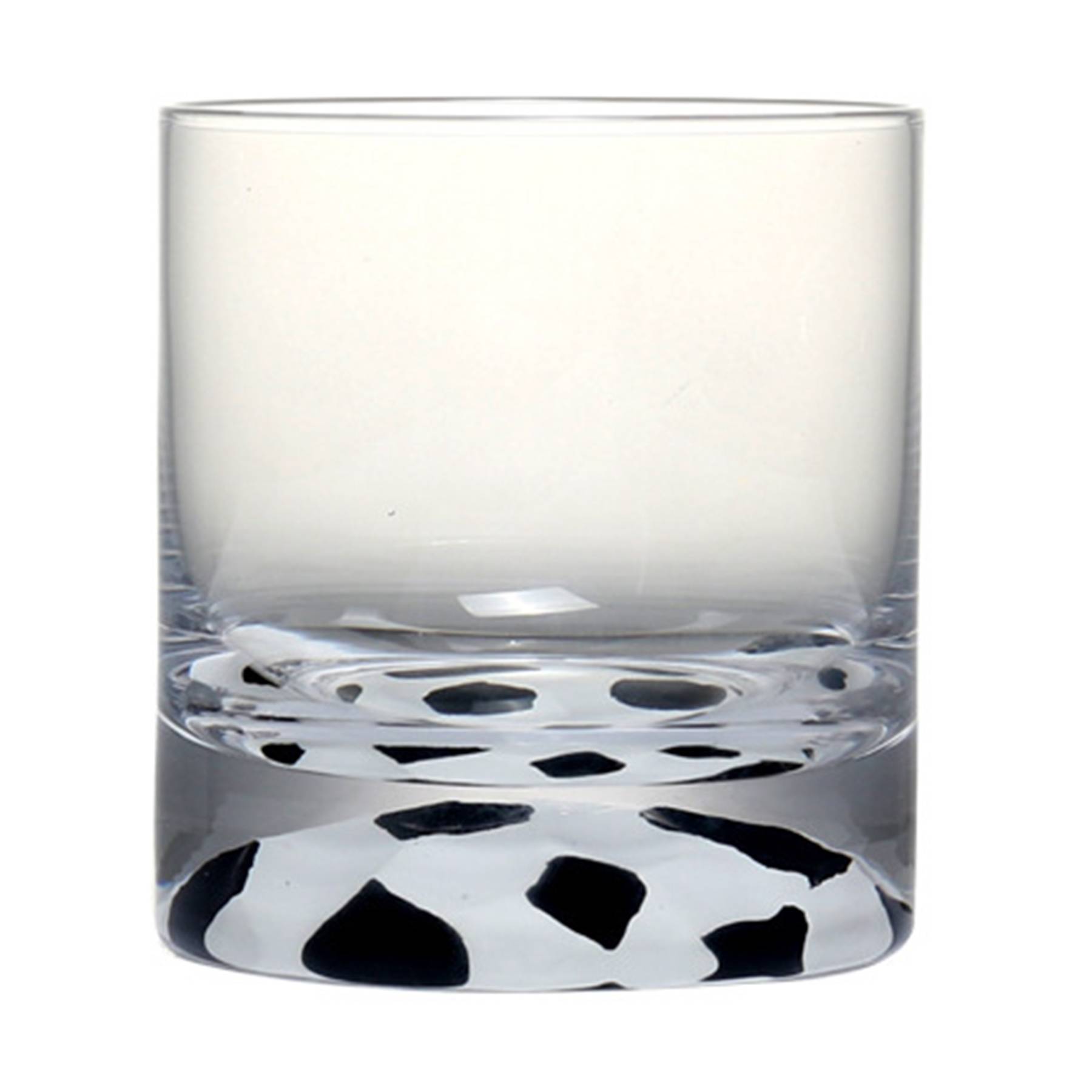 Glass Soccer Cow Spot Cup 3