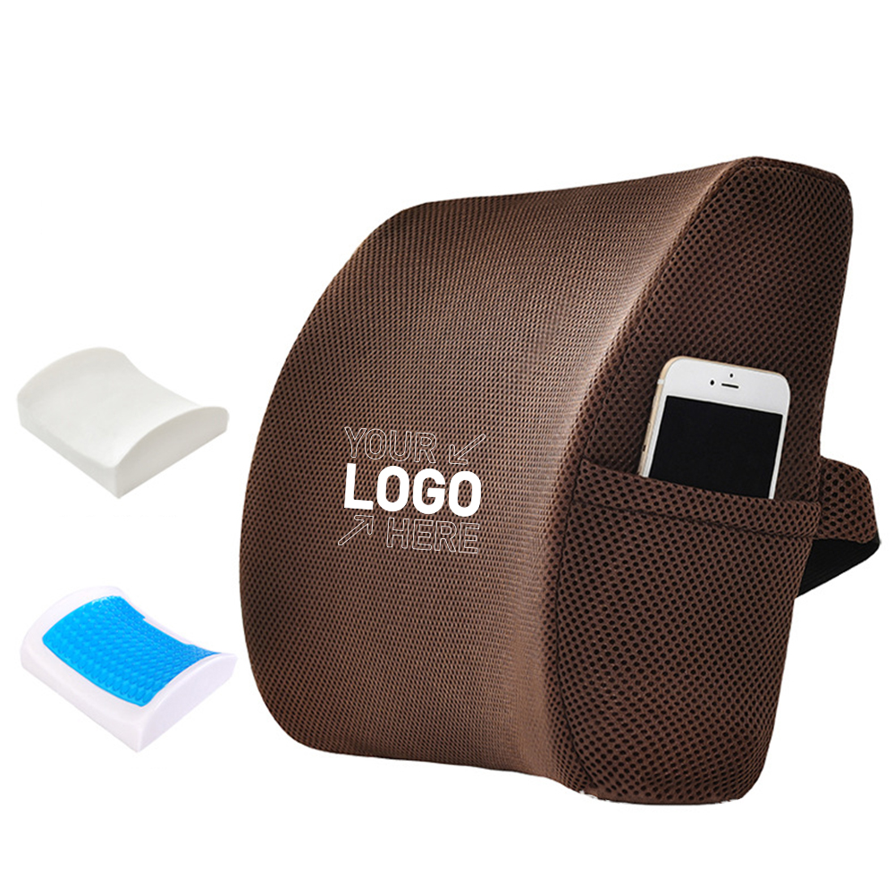 Memory Foam Back Support Cushion Lumbar Pillow 7
