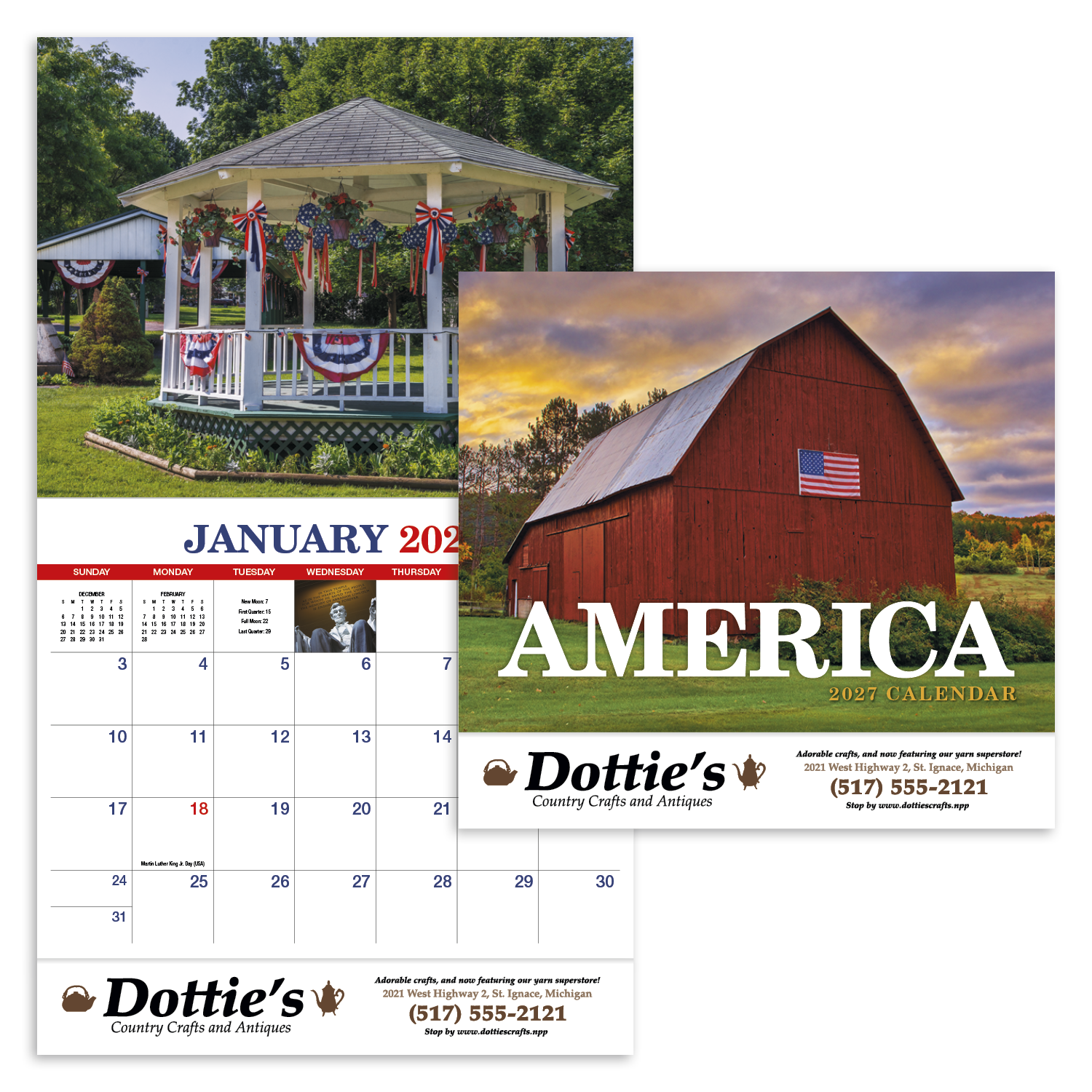 HotLine® Products America Appointment Calendar - Stapled 33