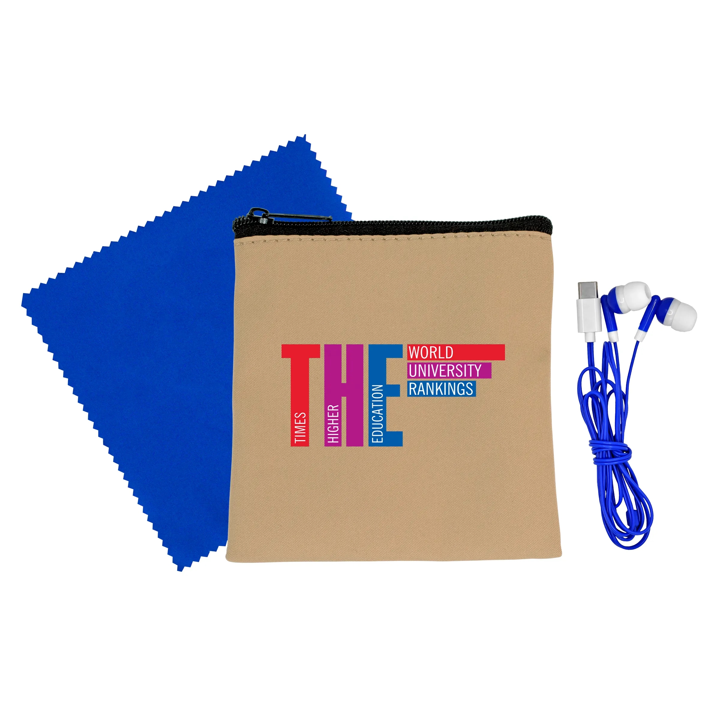 Executive Cloth & Ear Bud Set 2