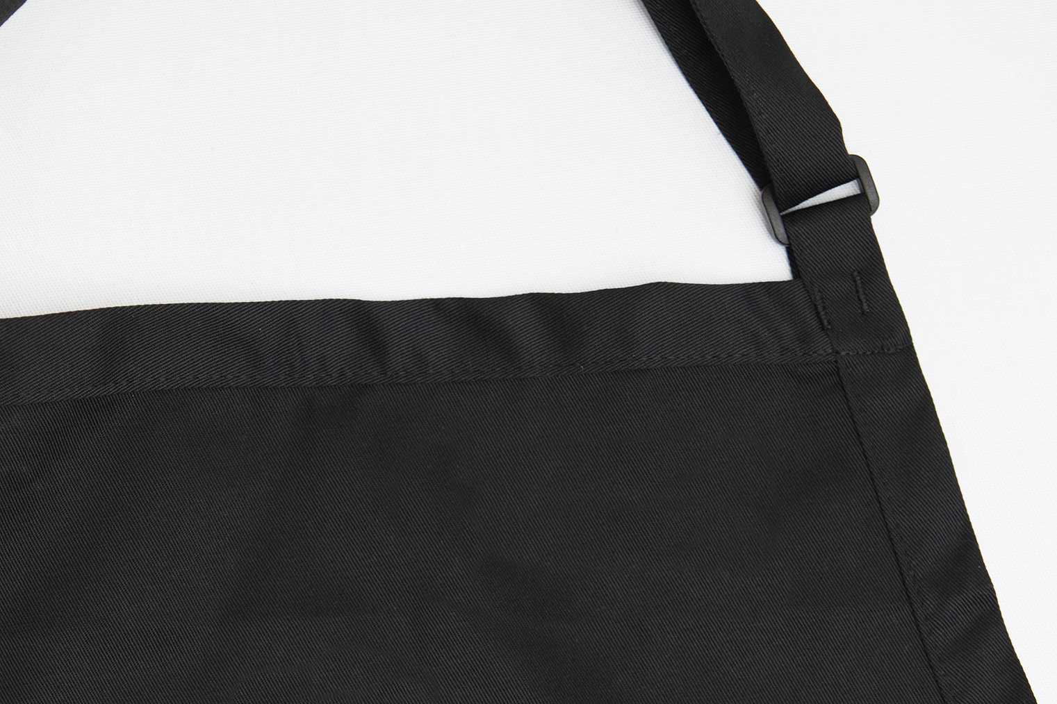 Premium Black Apron w/ Adjustable Neck & 3 Section Pocket 4
