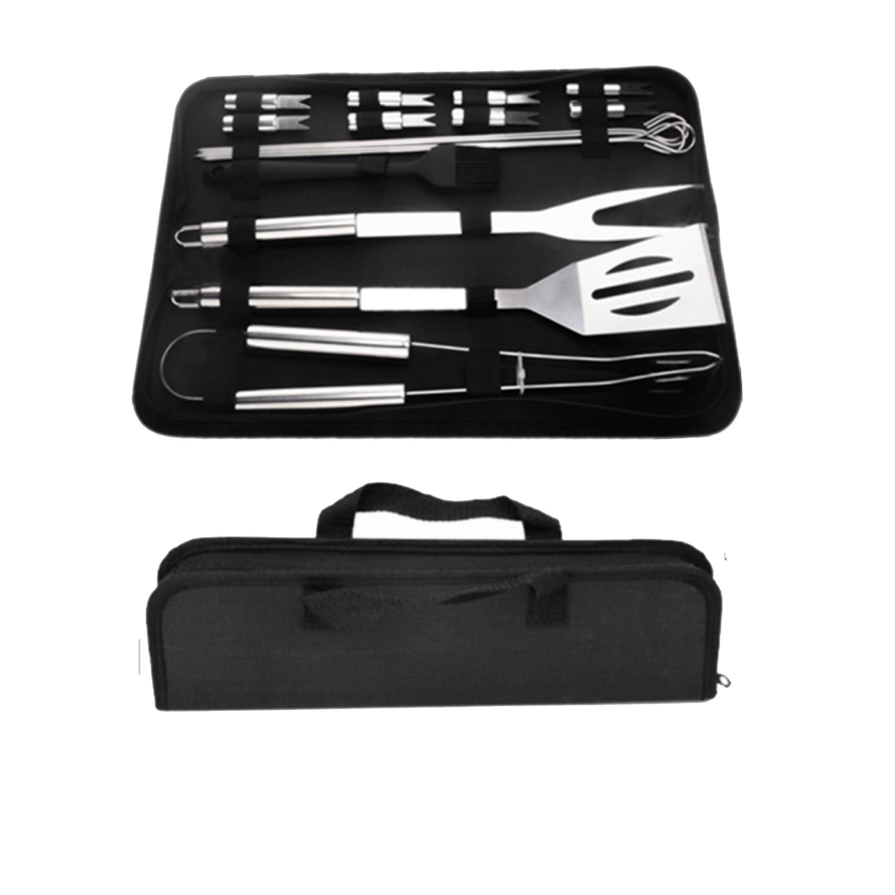 16-Piece Stainless Steel BBQ Set 2