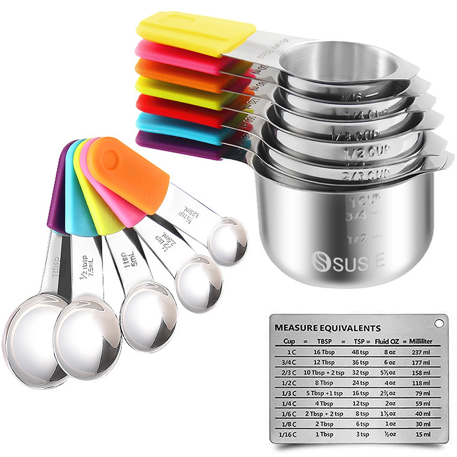 Stainless Steel Measuring Cups 1