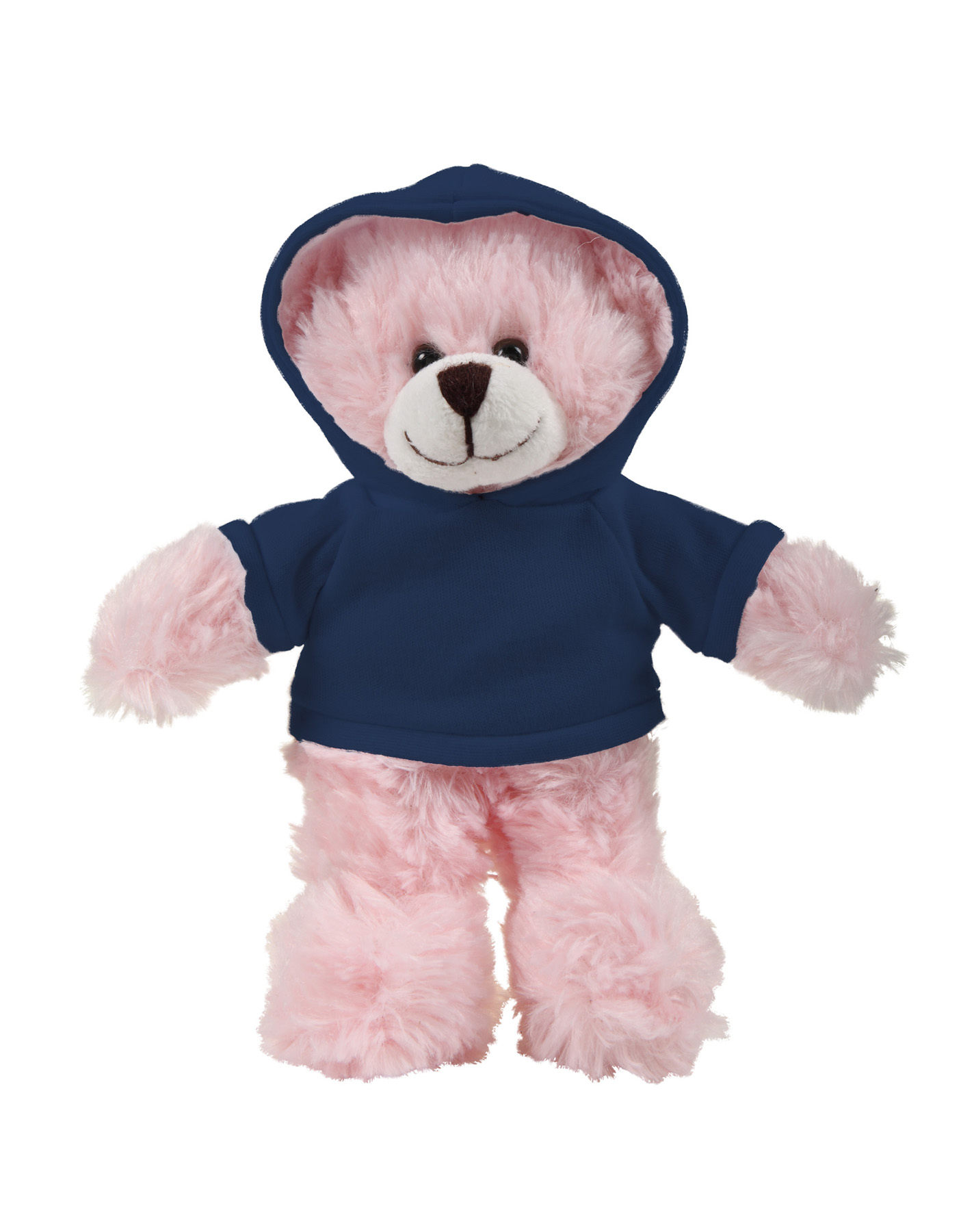soft plush Pink Bear with hoodie 10