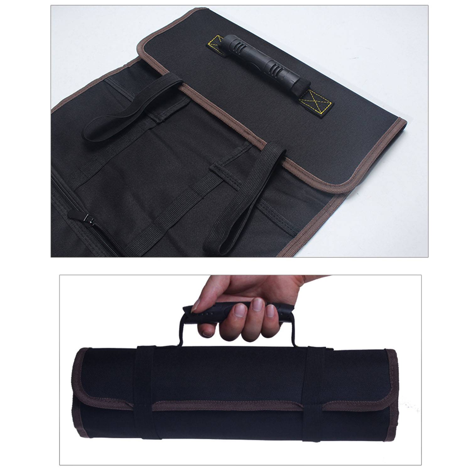 Multifunction Oxford Cloth Wrench Tool Roll Bag 4