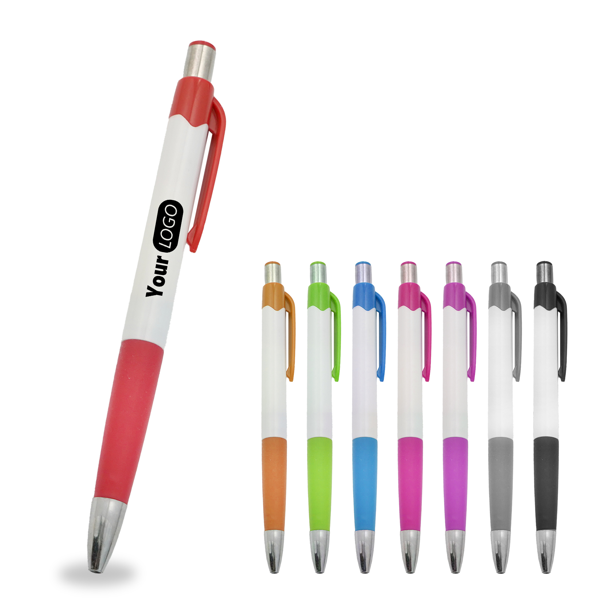 Colorful Push-Button Ballpoint Pen 8