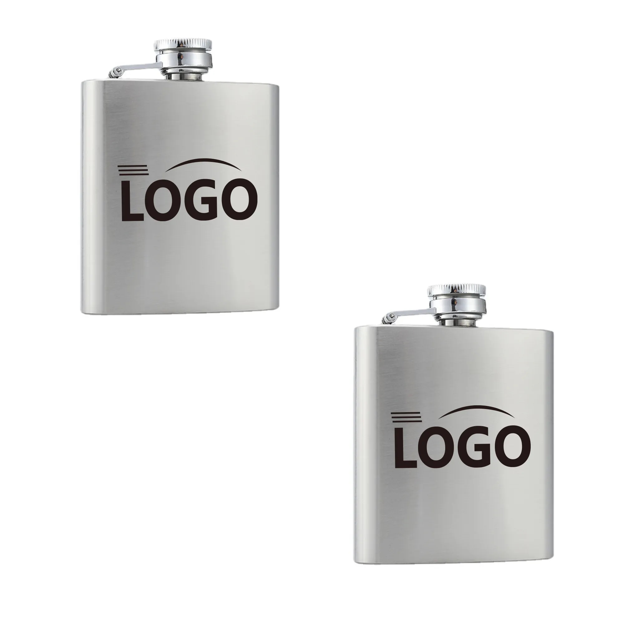 3 OZ Stainless Steel Flask 3