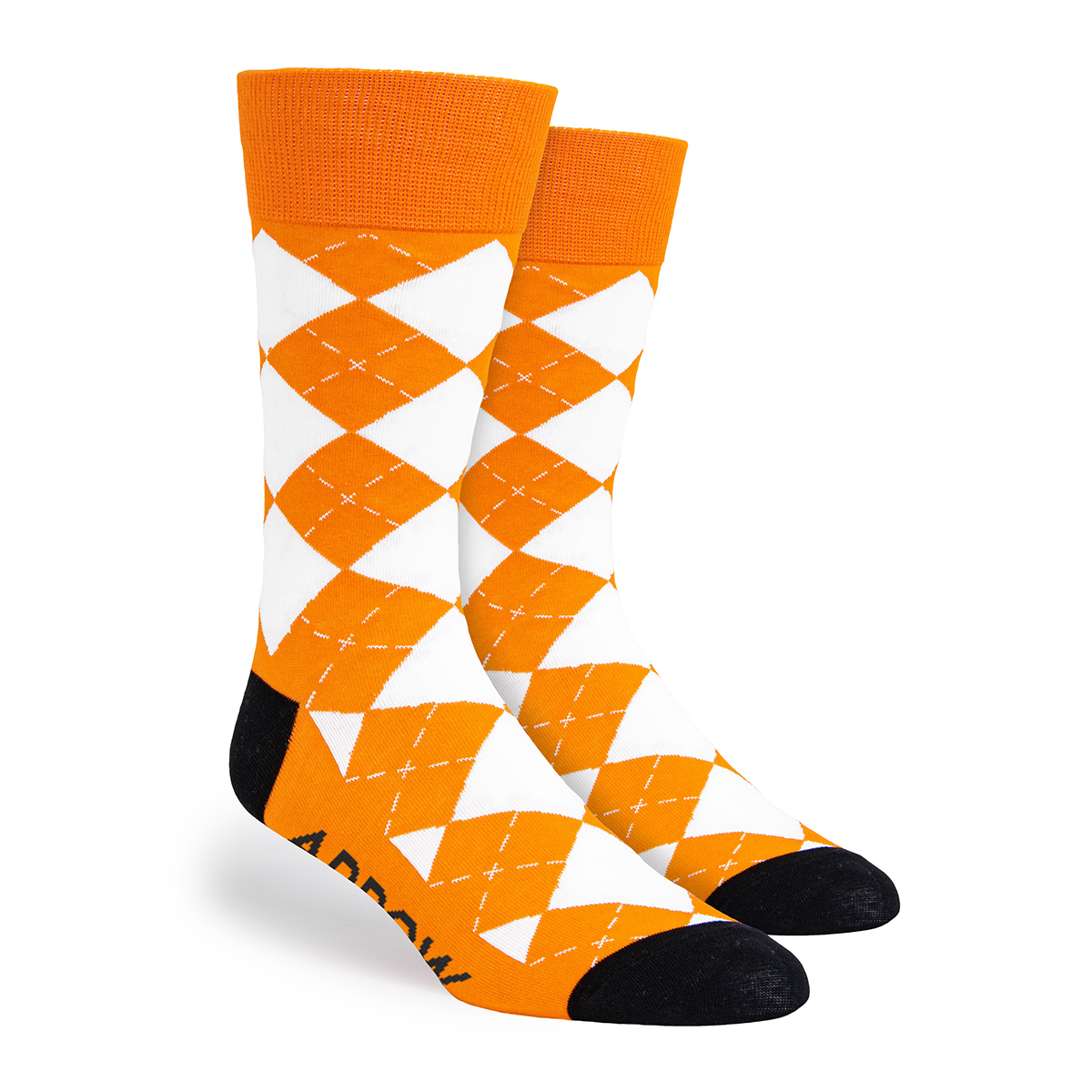 Logo Argyle Simpler Socks
