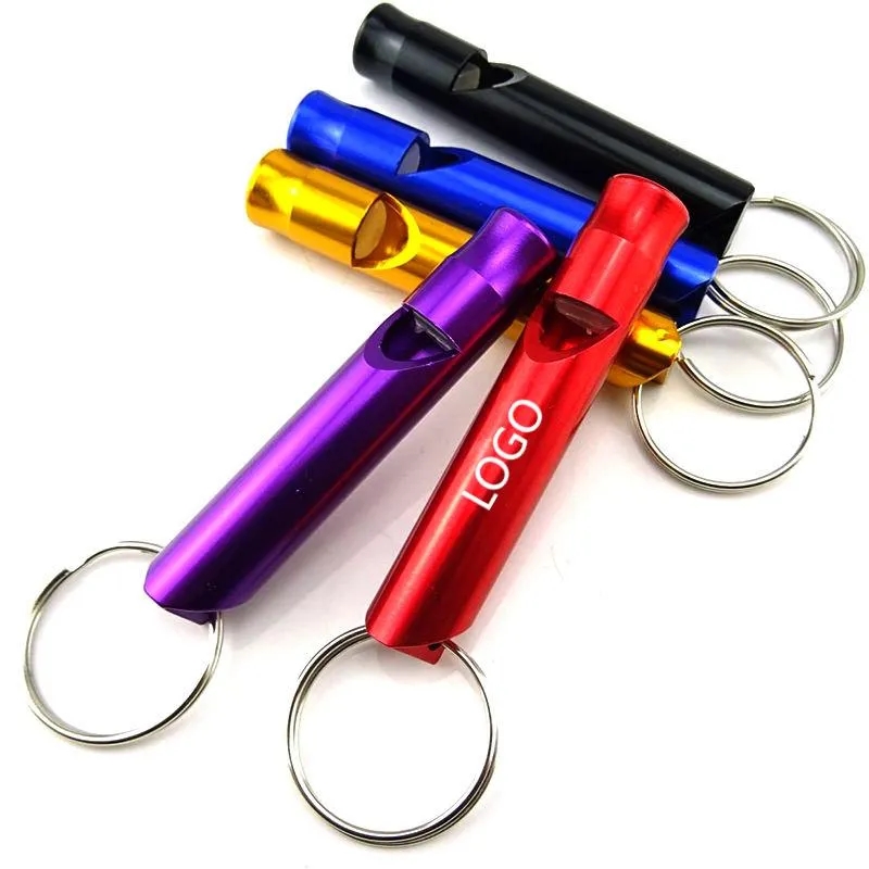 Aluminum Alloy Survival Lifeguard Whistle 5