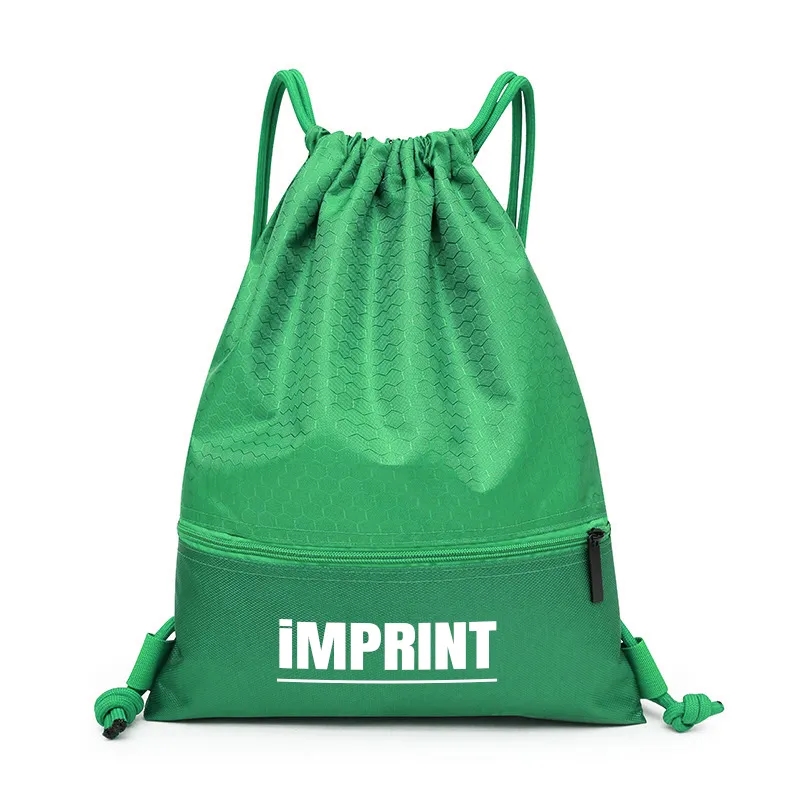 600D Polyester Drawcord Backpack 13