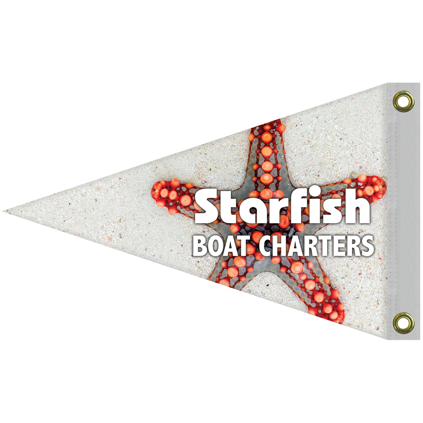 12" x 18" Double Sided Knit Polyester Pennant 7