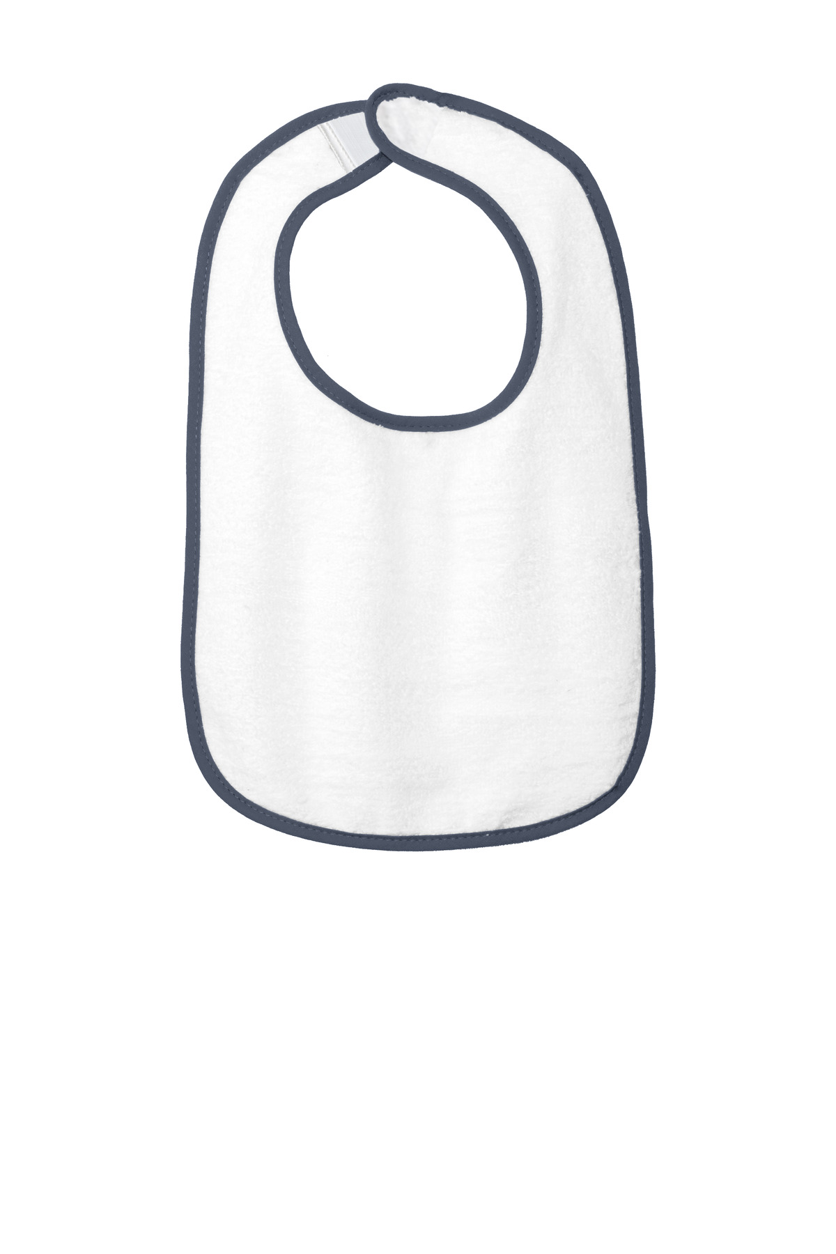 Rabbit Skins Infant Contrast Trim Terry Bib. RS1003 19