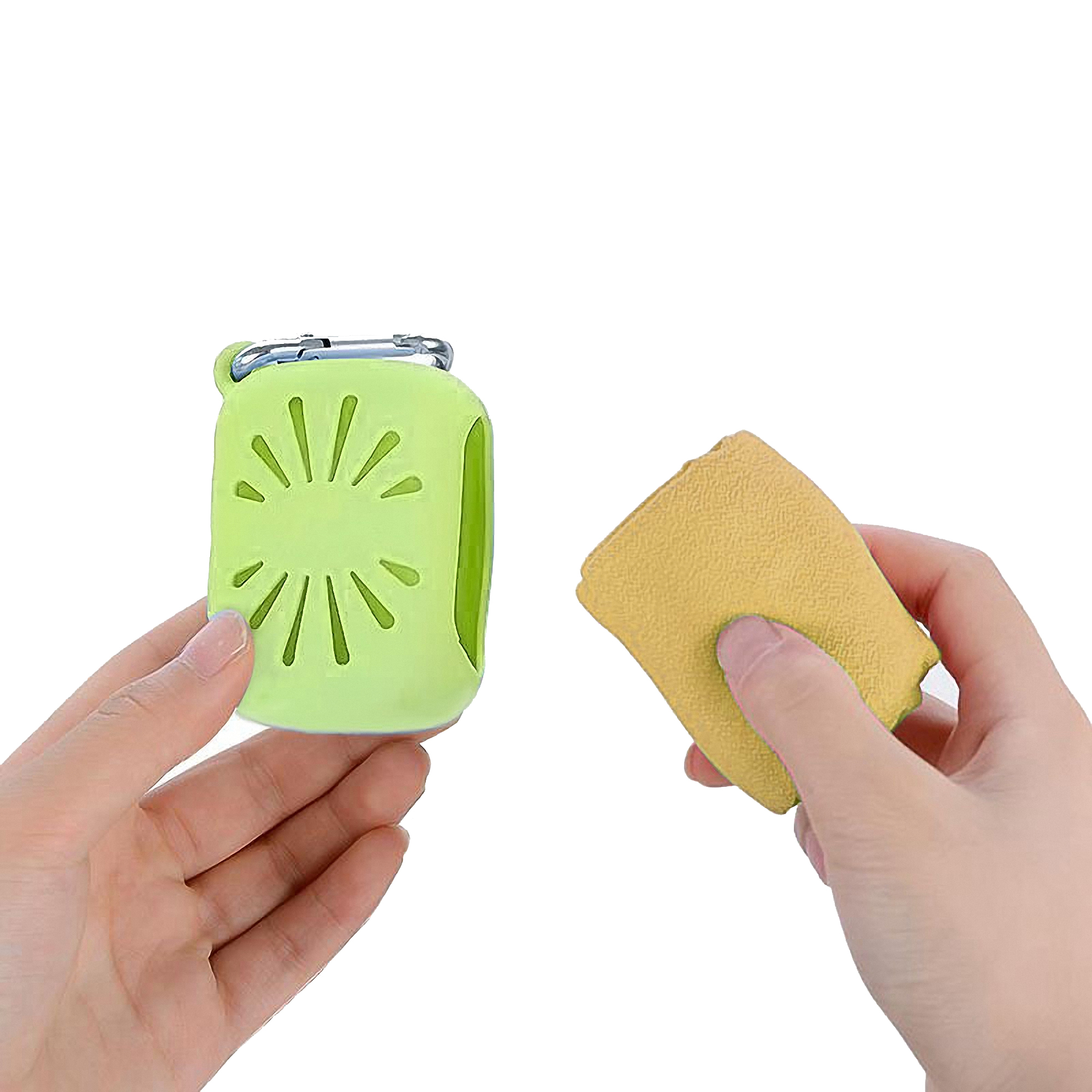 Travel Microfiber Towel with Portable Silicone Case 3