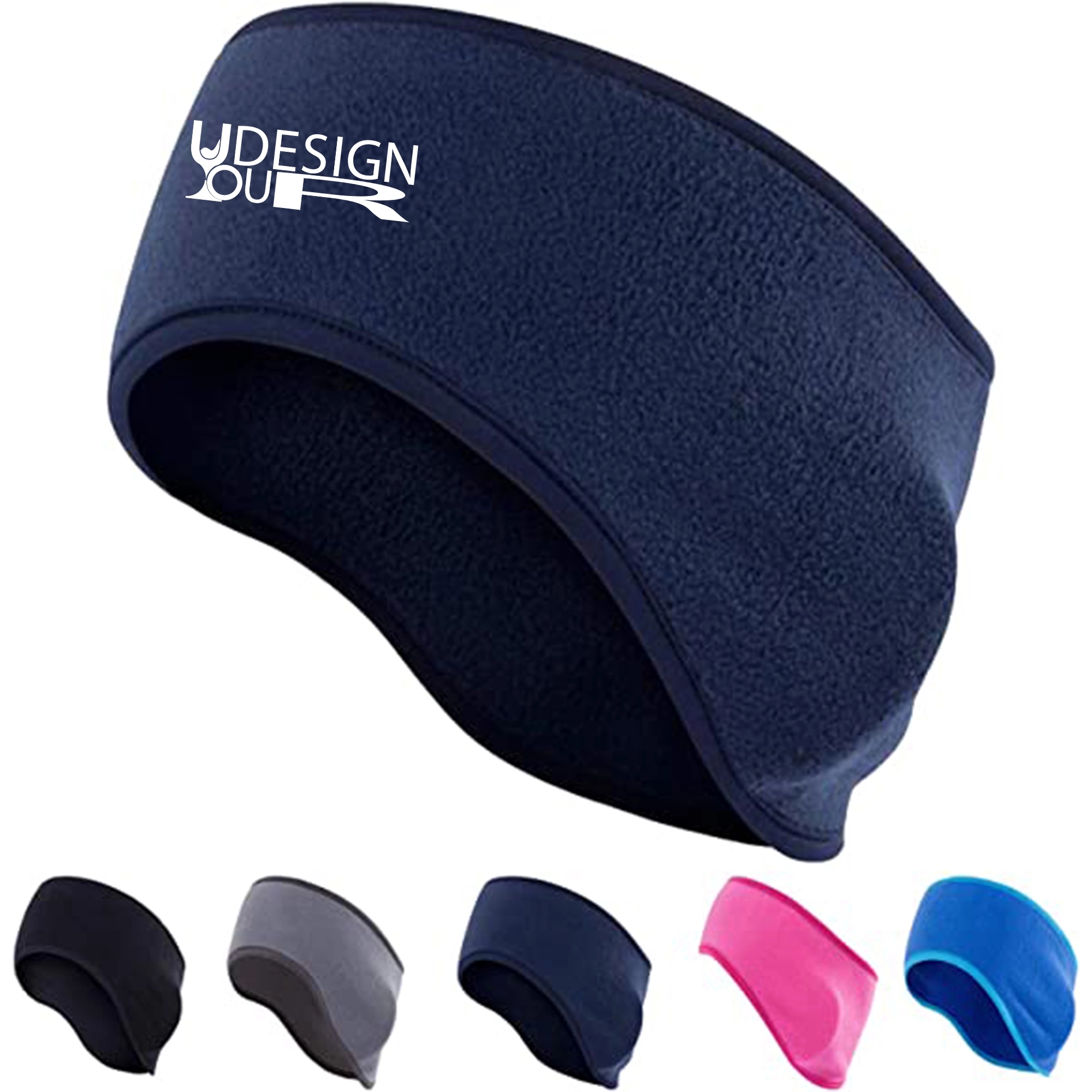 MOQ 50pcs Fleece Ear Warmer Headband 3