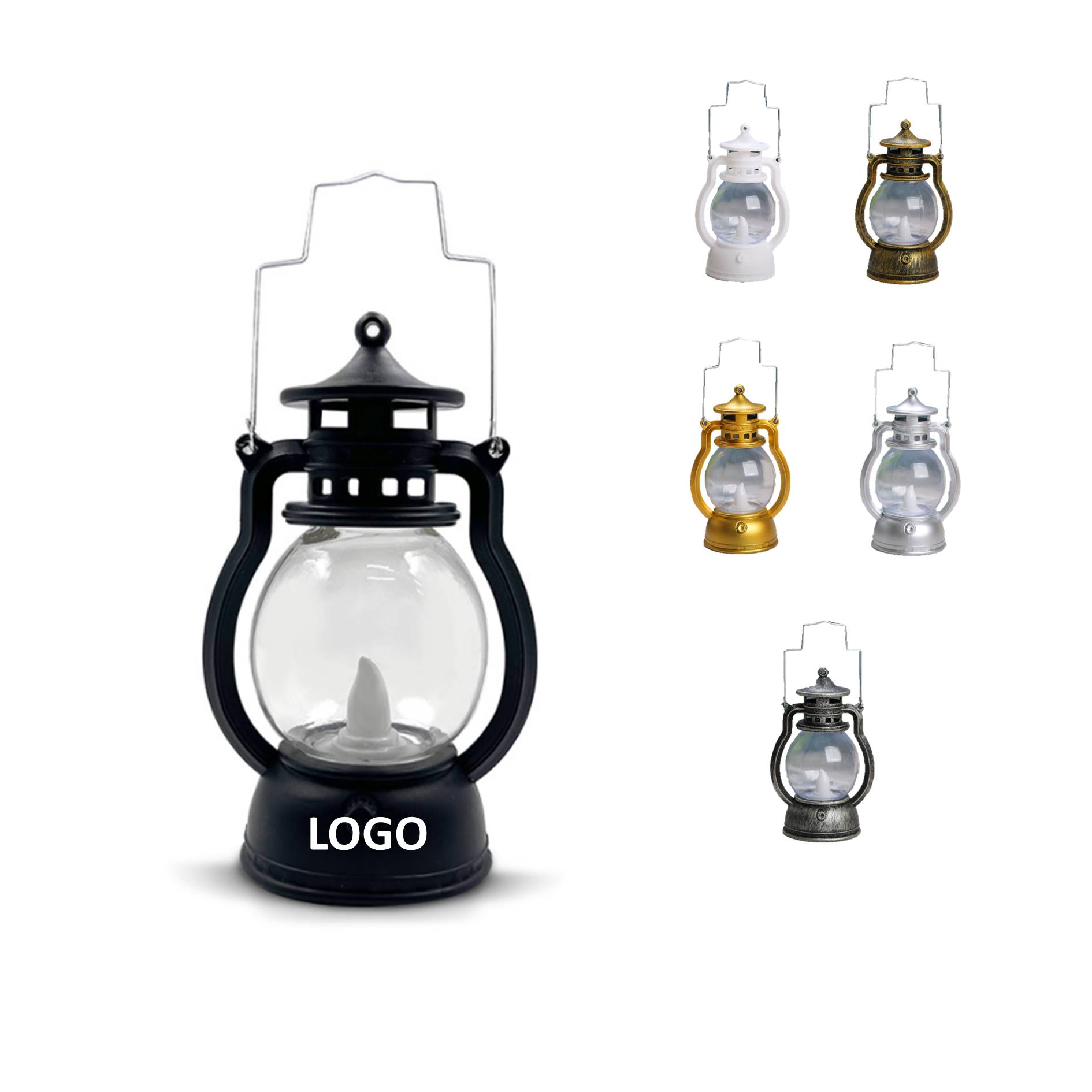 Portable LED Retro Light Camping Lantern 2