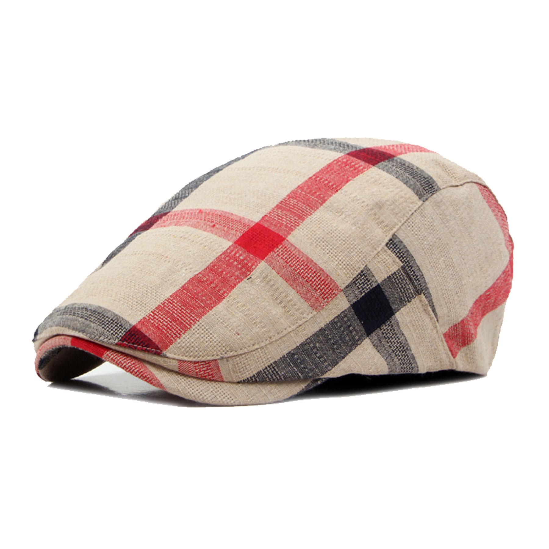 American Vintage Plaid Style Gatsby Hats 4