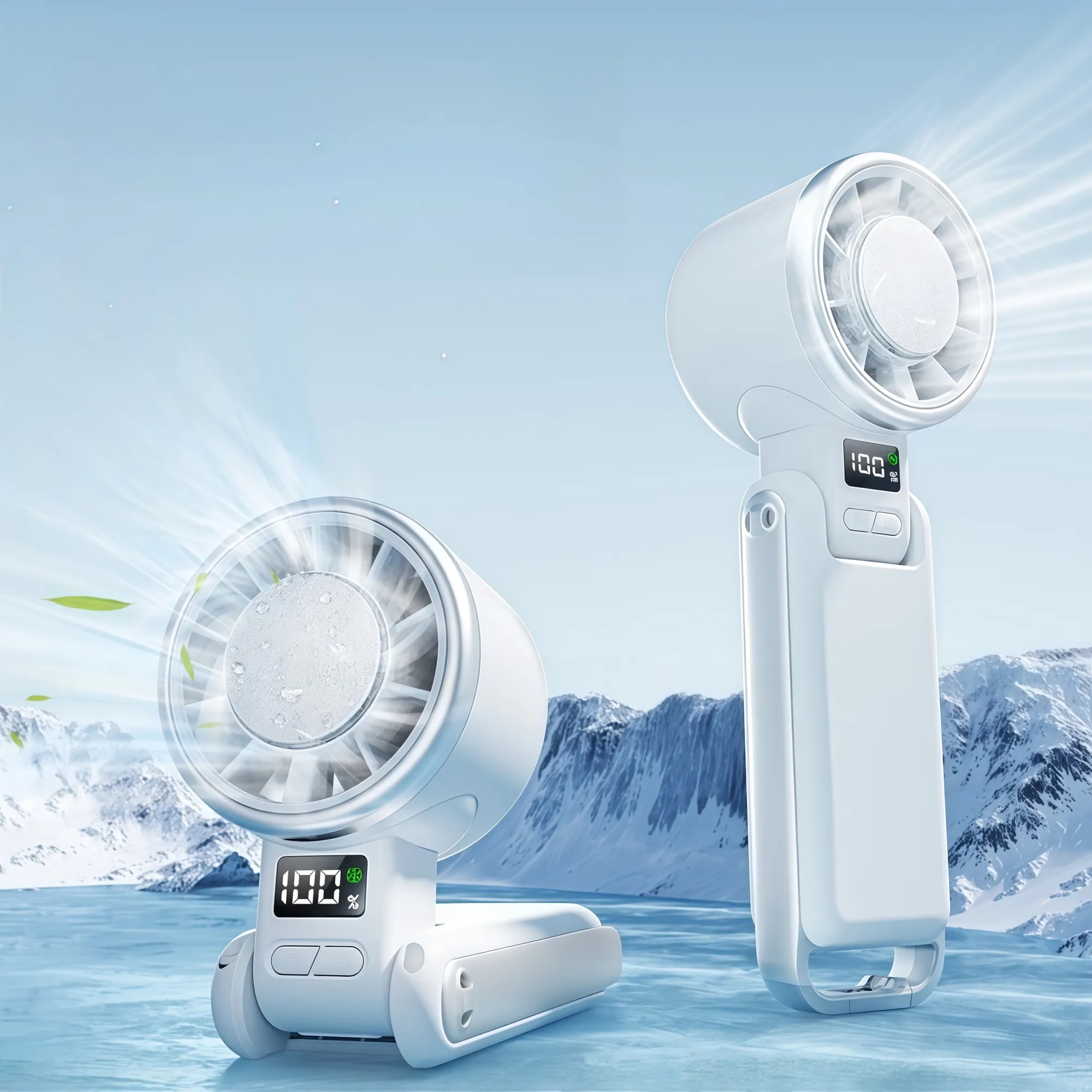 Turbo-Charged Ice Therapy Cooling Fan 4