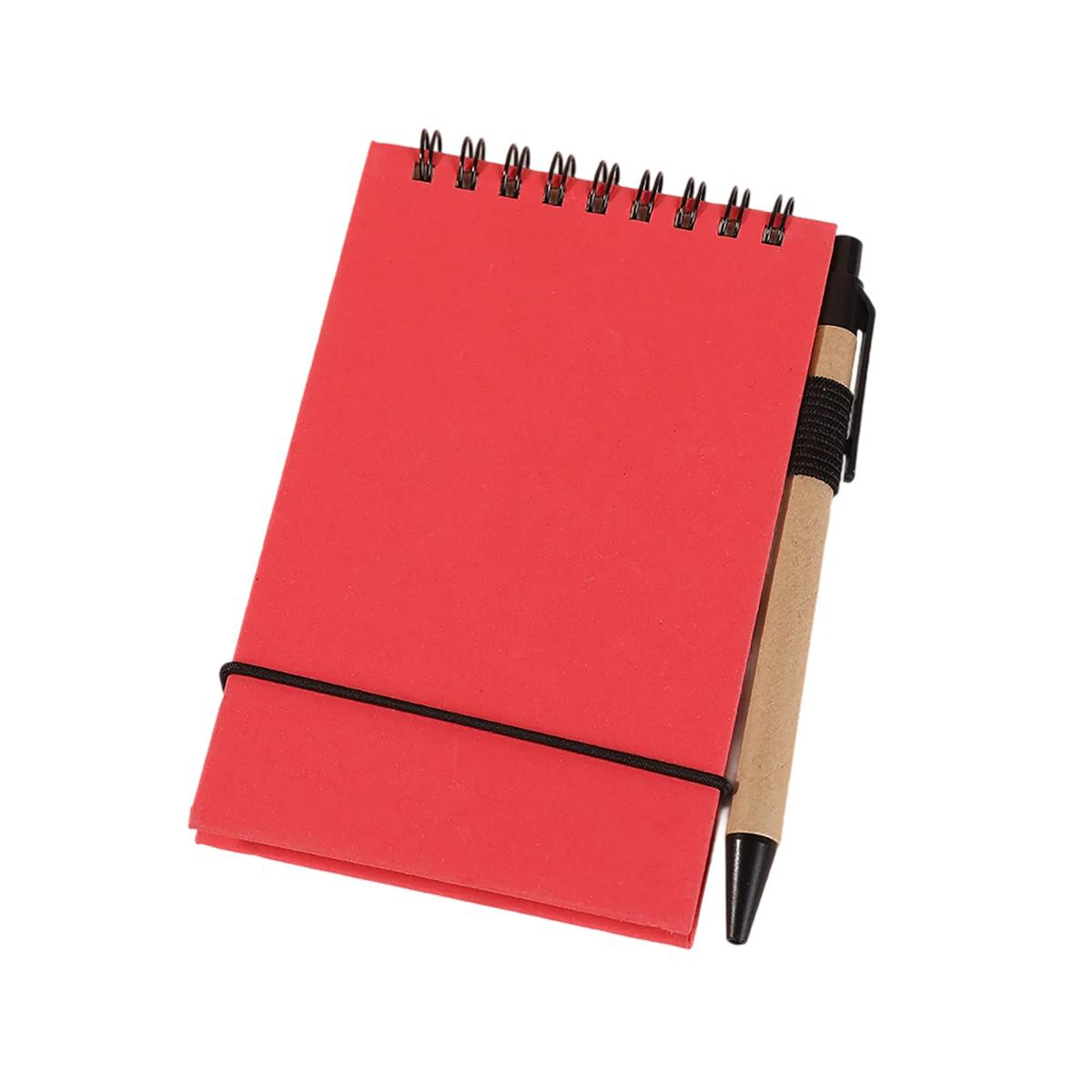 Travel Size Notebook with Pen and Cardboard Cover 10