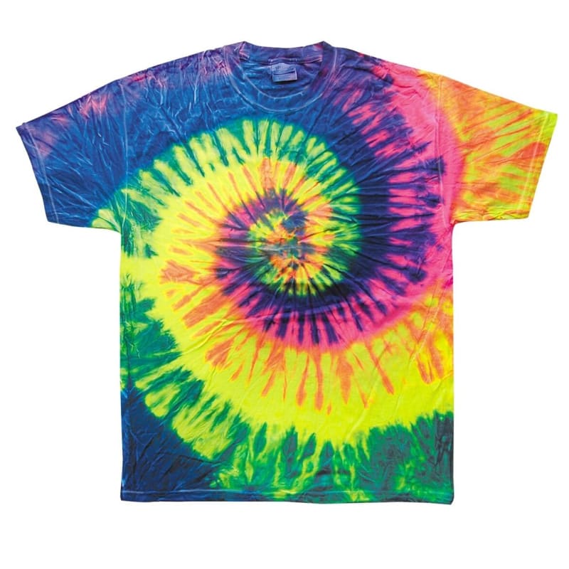 Tie-Dye 5.4 Oz., 100% Cotton Tie-Dyed T-Shirt 16