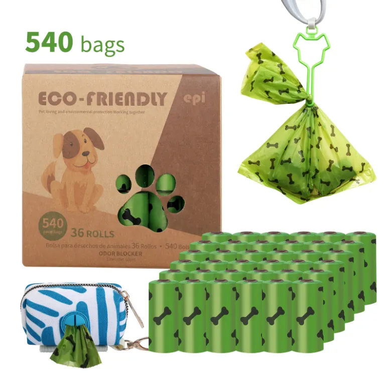 Biodegradable Dog Poop Bag with Dispenser 3