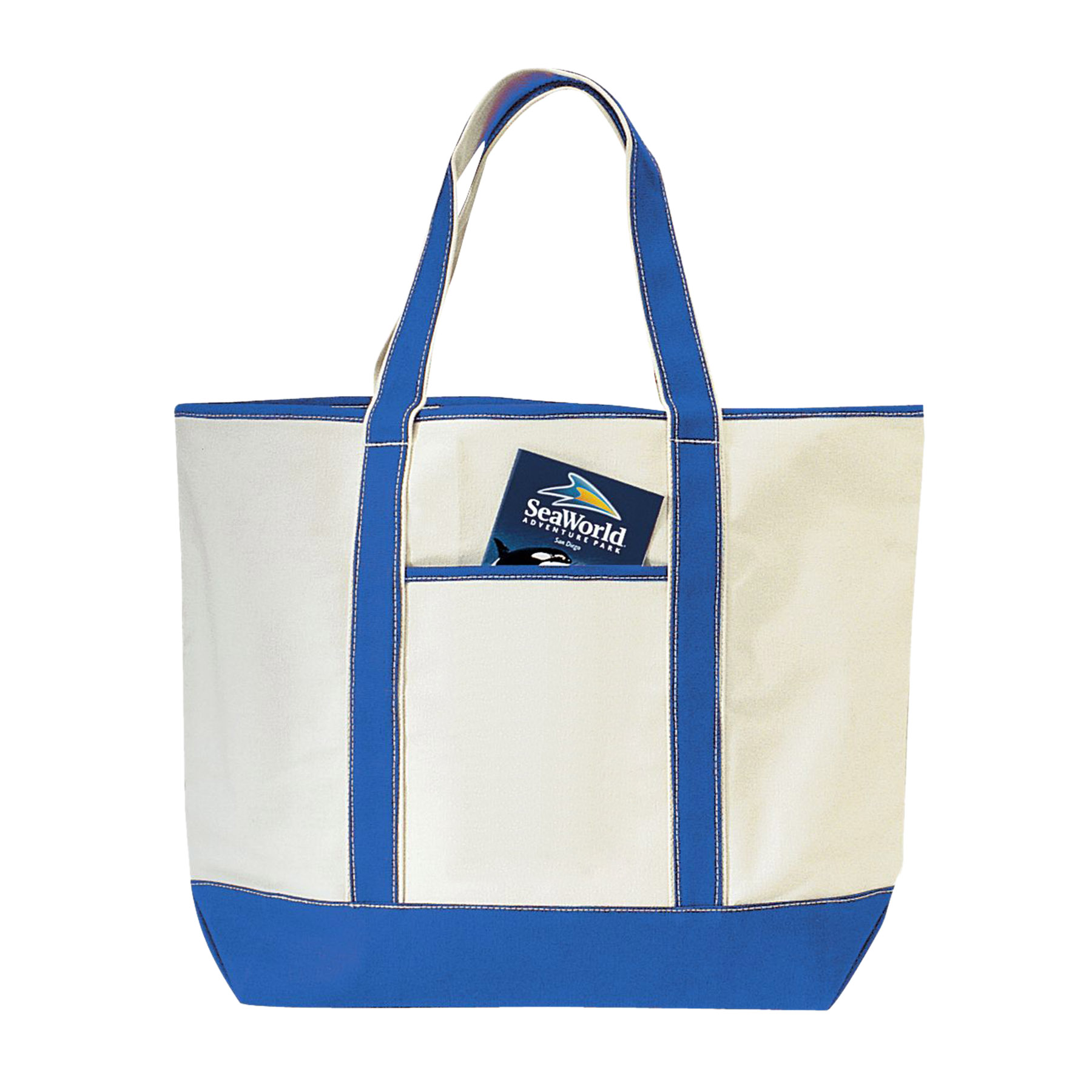 15 oz. Deluxe Cotton Canvas Tote Bag 8