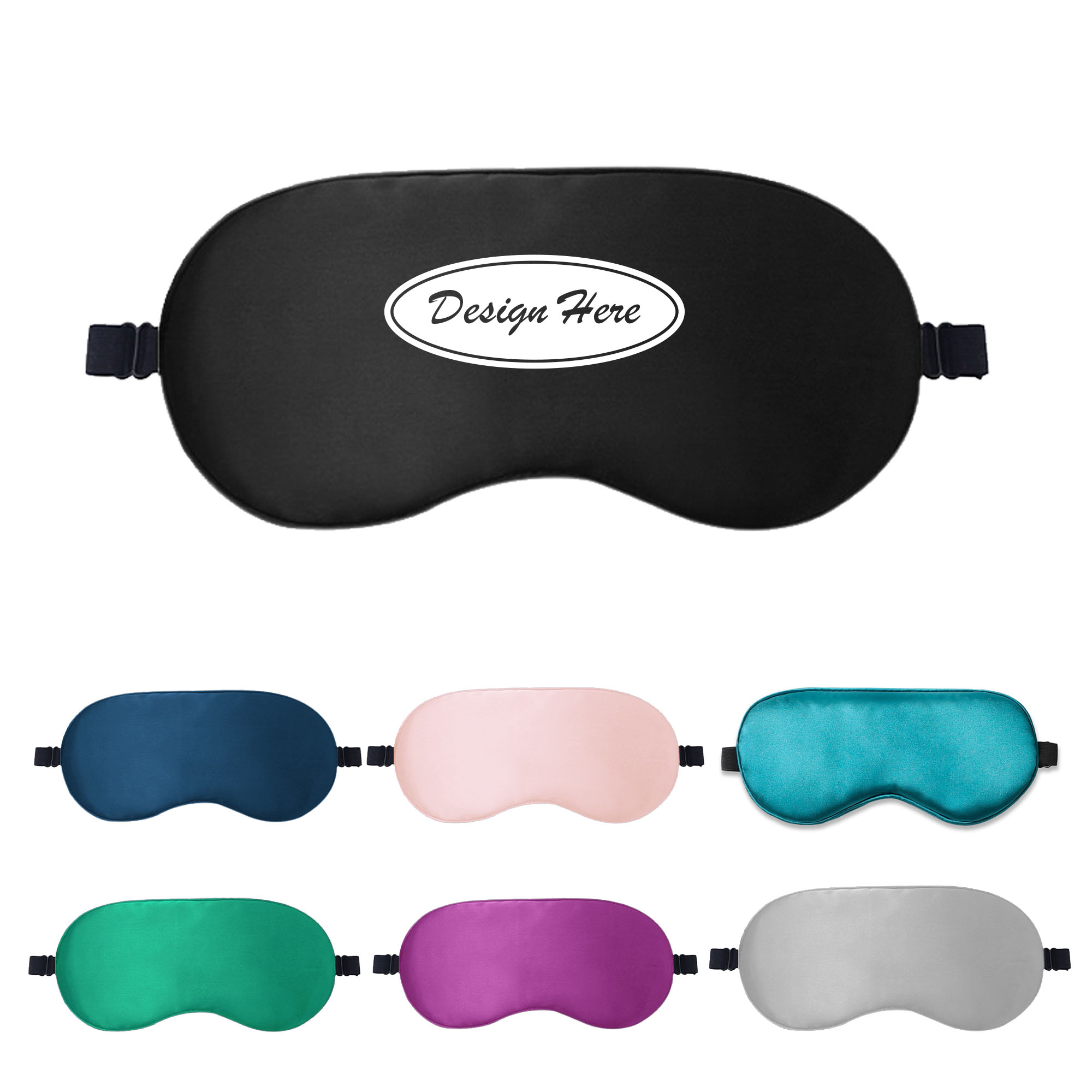 Adjustable Silk Sleep Mask for Ultimate Comfort and Relaxation 3